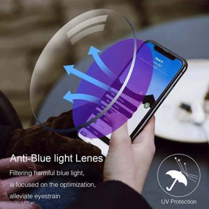 Sapphire High Hardness Anti-blue Progressive Far And Near Dual-Use Reading Glasses