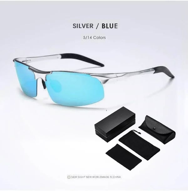 2023Men's Sunglasses with Anti-glare Polarized Lens