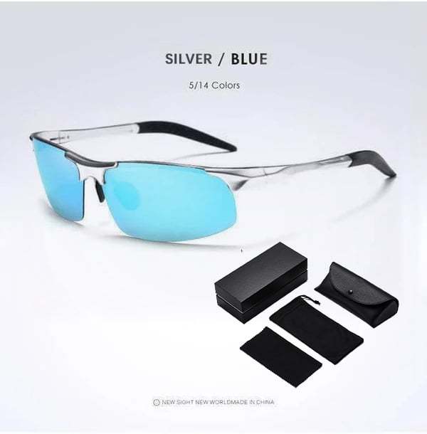 2023Men's Sunglasses with Anti-glare Polarized Lens