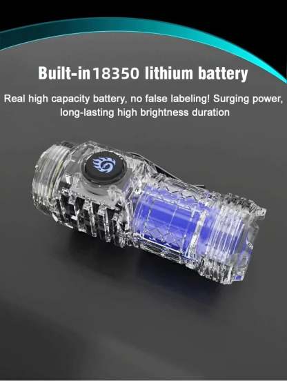 🔥 - Three-eyed Monster Mini Flash Super Power Flashlight