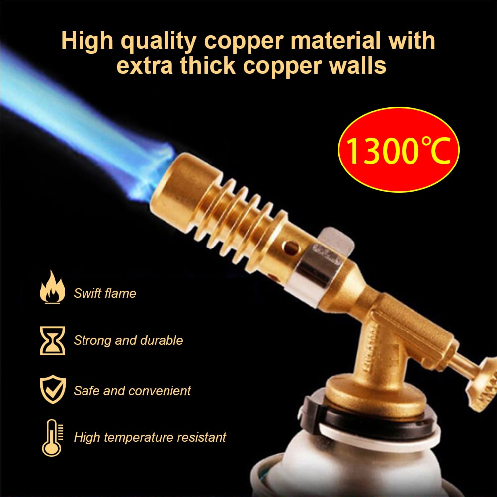 (🎁2024 New Year Hot Sale🎁- 49% OFF💦) Portable Copper Gas Torch Gun