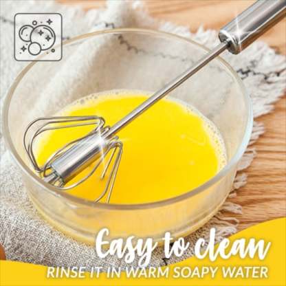 🔥Last Day Promotion-49%OFF - Stainless Steel Semi-Automatic Whisk