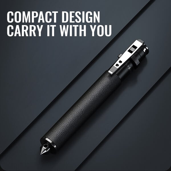 🔥🔥2025 Hot Sale Enhanced Automatic Retractable Self-Defense Multifunctional Hiking Stick