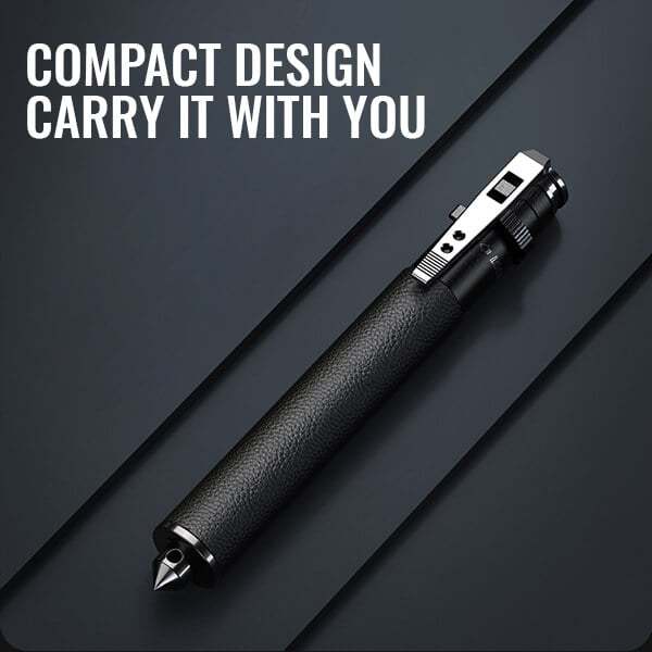 🔥🔥2025 Hot Sale Enhanced Automatic Retractable Self-Defense Multifunctional Hiking Stick