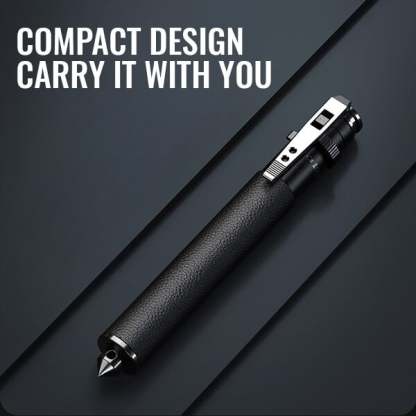 🔥🔥2025 Hot Sale Enhanced Automatic Retractable Self-Defense Multifunctional Hiking Stick