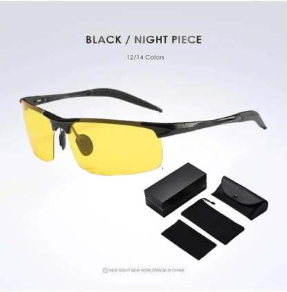 2023Men's Sunglasses with Anti-glare Polarized Lens