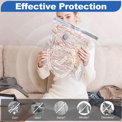 🏆6 Pack Lightweight Travel Bags with USB Electric Pump