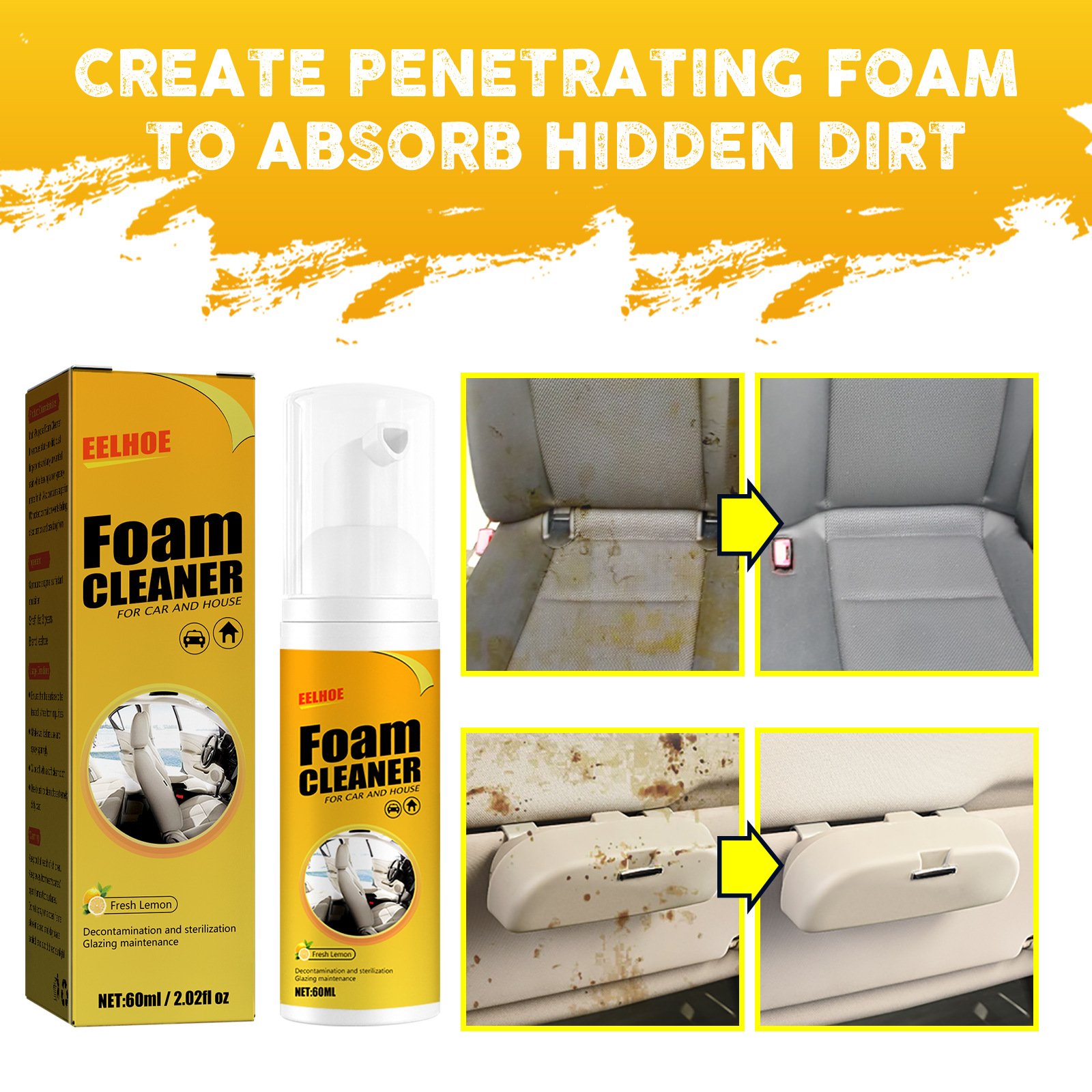 ❄️Winter Discount Frenzy Promotion-49% OFF-🧼Purpose Foam Cleaner
