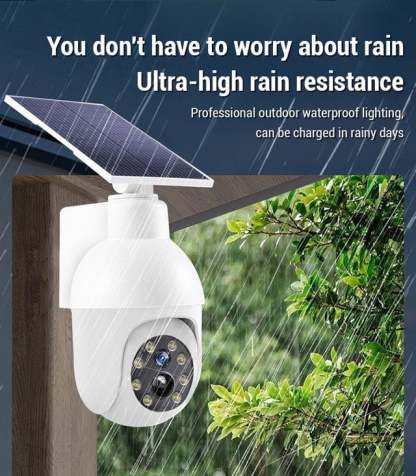 ⏰Last Day Sale 70% OFF - Solar-Powered Simulated Surveillance Camera Street Light