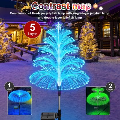 🎅Early Xmas Offer 1000pcs 50% OFF)🔥7 Color Changing Christmas Firework Lights🎄