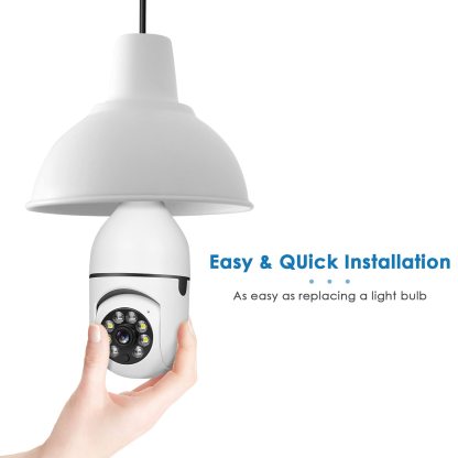 50%OFF-Wireless Wifi Light Bulb Camera Security Camera