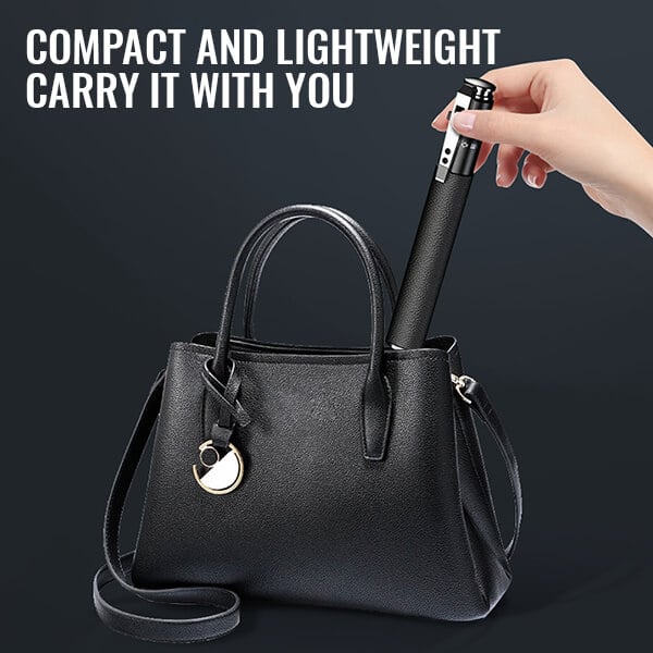 🔥🔥2025 Hot Sale Enhanced Automatic Retractable Self-Defense Multifunctional Hiking Stick