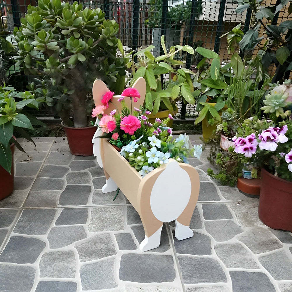 Corgi Planter