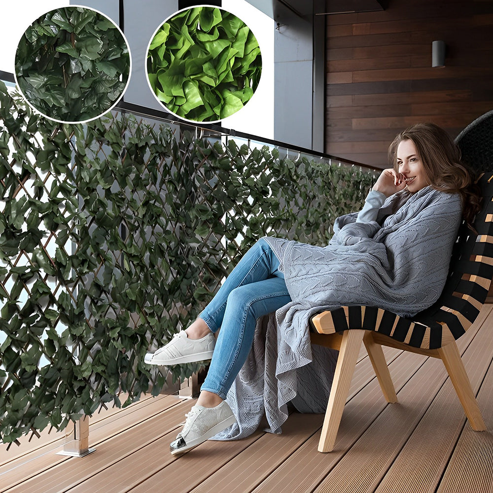 🔥2025 NEW UPGRADE🔥EXPANDABLE FAUX PRIVACY FENCE
