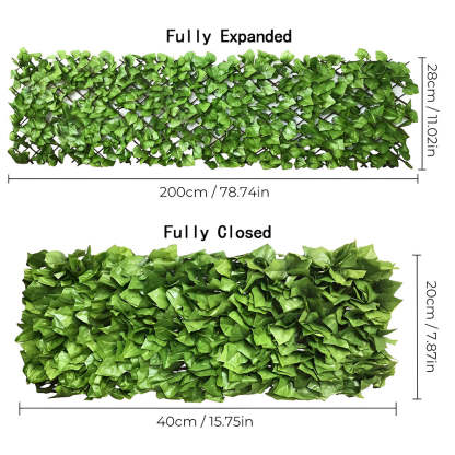 🔥2025 NEW UPGRADE🔥EXPANDABLE FAUX PRIVACY FENCE