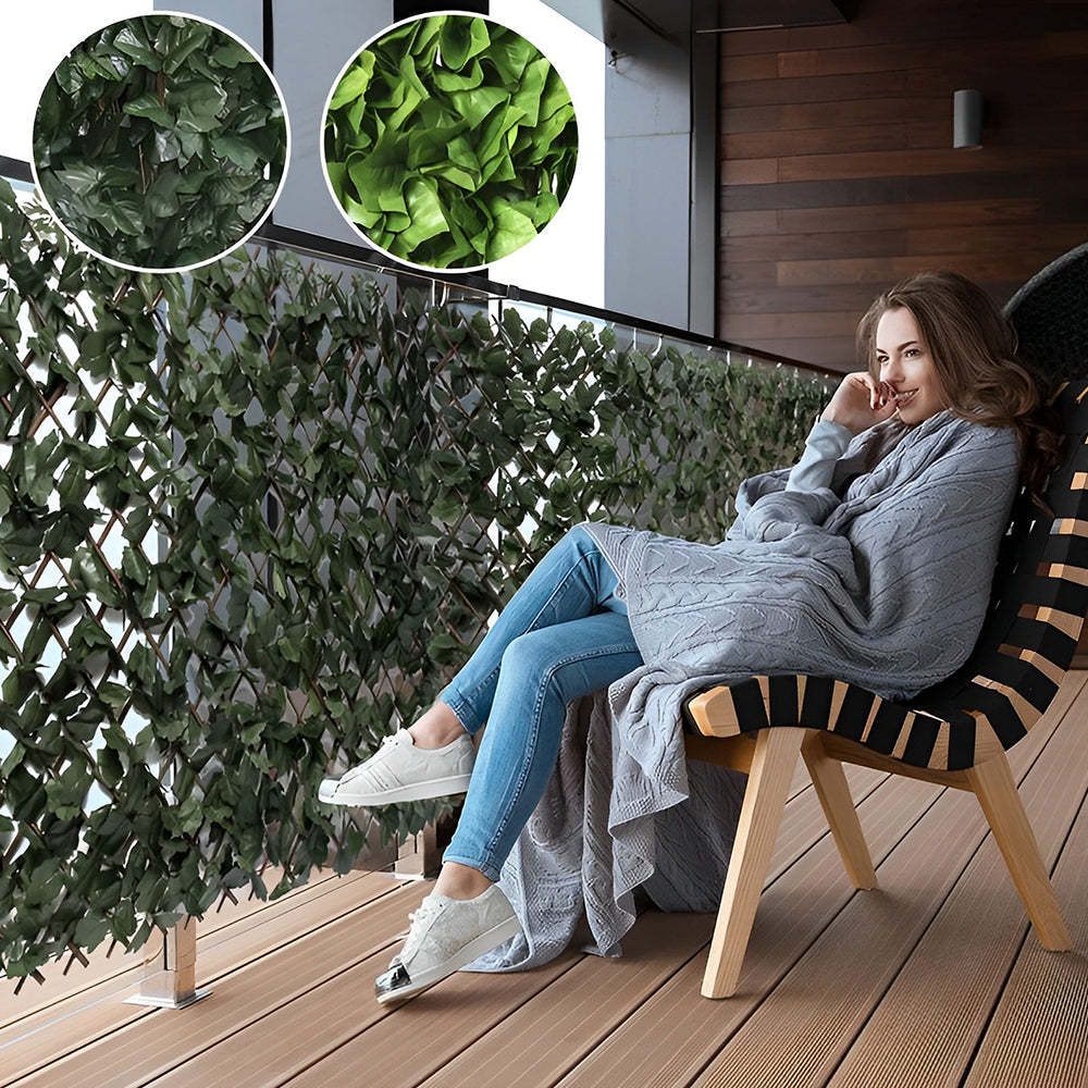 🔥2025 NEW UPGRADE🔥EXPANDABLE FAUX PRIVACY FENCE