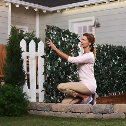 🔥2025 NEW UPGRADE🔥EXPANDABLE FAUX PRIVACY FENCE