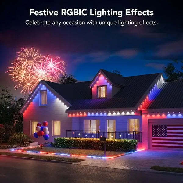 Smart RGBIC Permanent Outdoor Lights