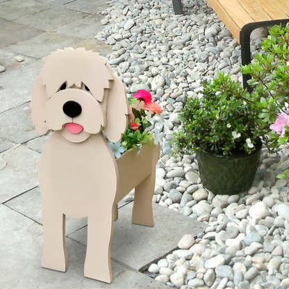 Golden Doodle Planter