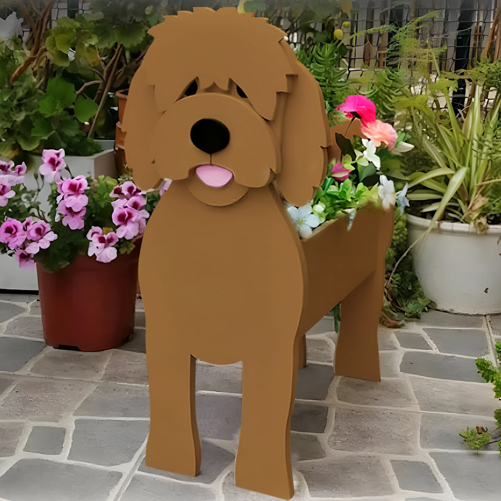 Golden Doodle Planter
