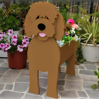 Golden Doodle Planter