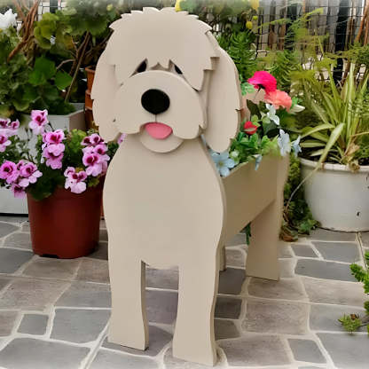 Golden Doodle Planter