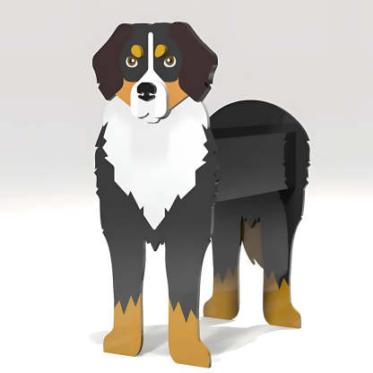 Bernese Mountain Dog Planter