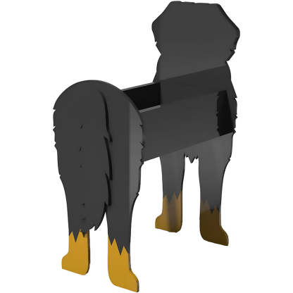 Bernese Mountain Dog Planter