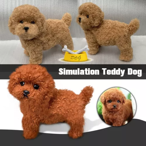🔥REALISTIC TEDDY DOG LUCKY - $29.80 ONLY LAST 2 DAYS🔥