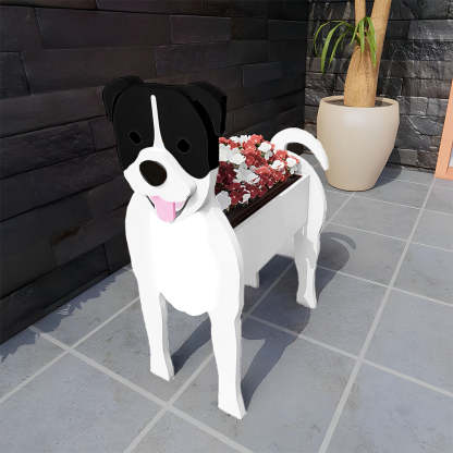 Staffordshire Bull Terrier Planter
