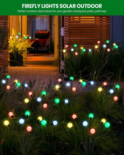 🔥🔥🔥BUY 8 SAVE 20%- Waterproof Solar Powered Firefly Light