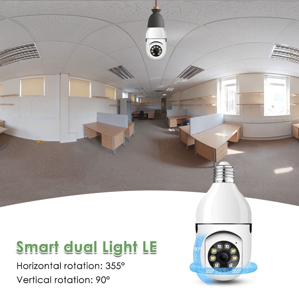 💥5G Wireless Wifi Light Bulb Security Camera 1080P HD-BUY 2 FREE SHIPPING