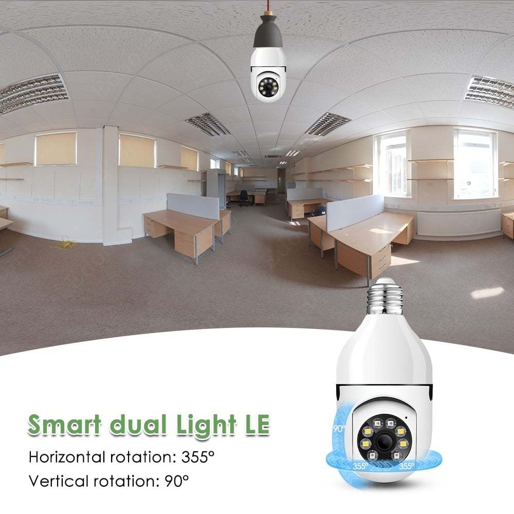 💥5G Wireless Wifi Light Bulb Security Camera 1080P HD-BUY 2 FREE SHIPPING