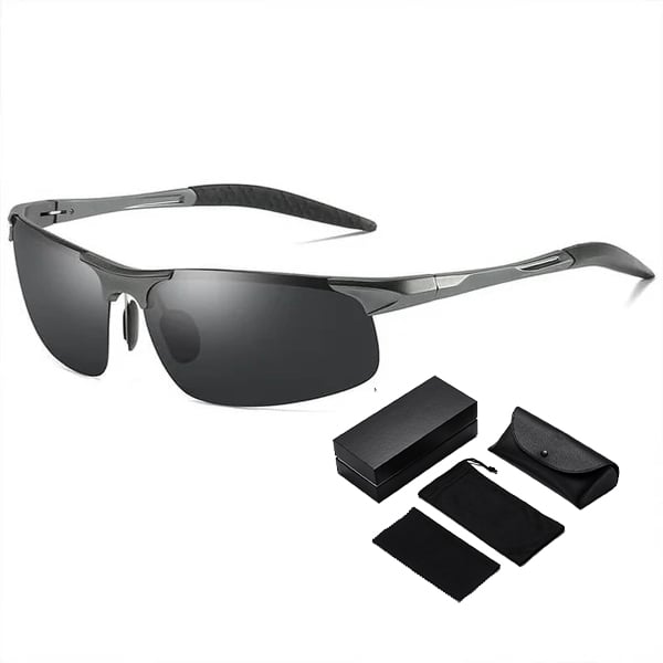 2023Men's Sunglasses with Anti-glare Polarized Lens