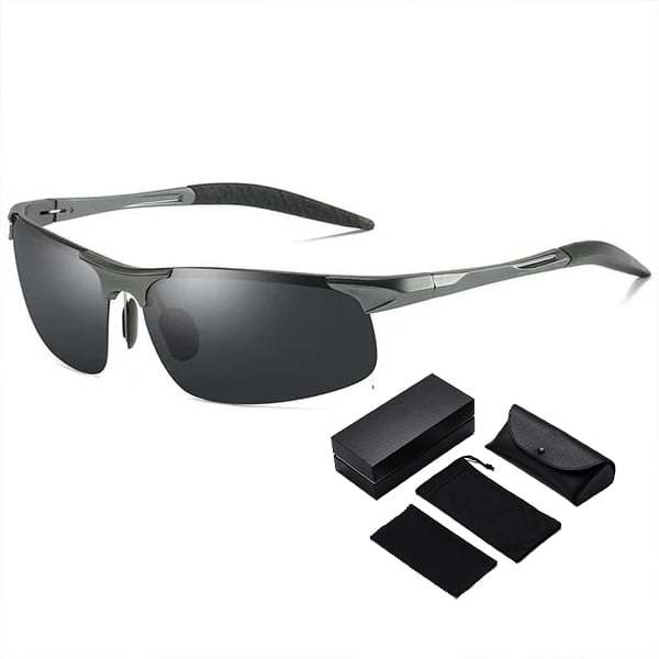 2023Men's Sunglasses with Anti-glare Polarized Lens