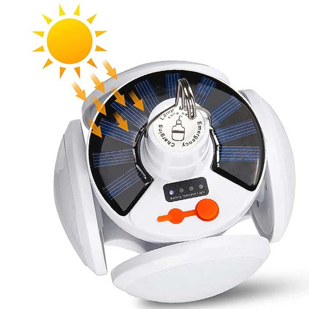 🔥2 in 1 Folding Solar Lamp