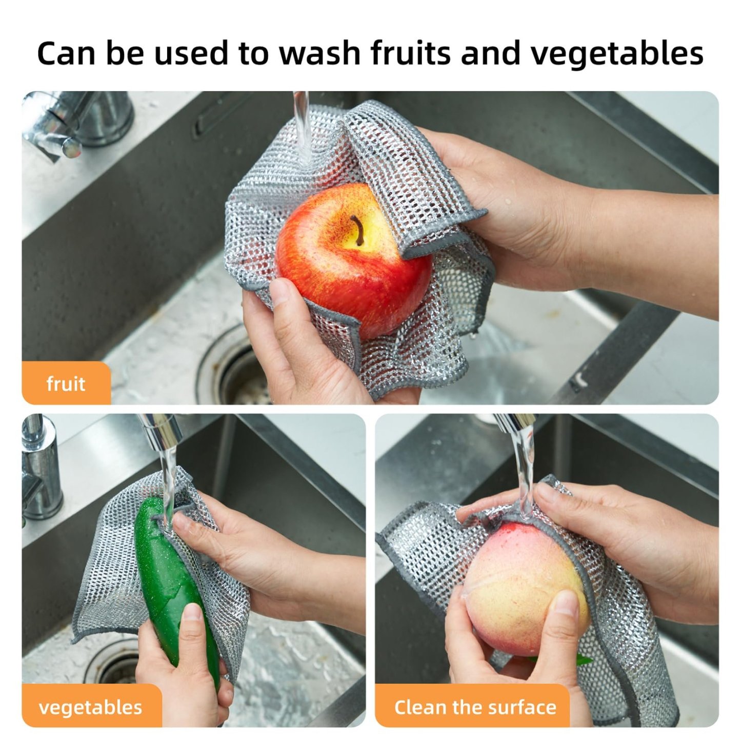 ✨Last Day 60%OFF ✨2024 Multipurpose Wire Miracle Cleaning Cloths