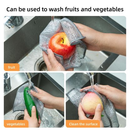 ✨Last Day 60%OFF ✨2024 Multipurpose Wire Miracle Cleaning Cloths
