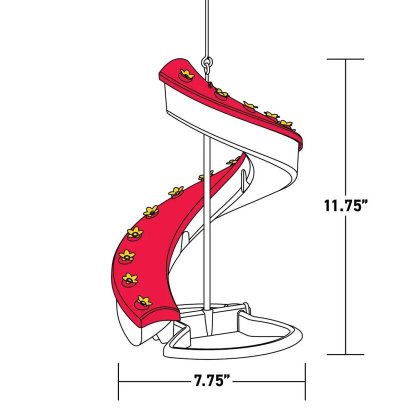 🔥Hot Sale - DNA Helix 32-Port Hummingbird Feeder