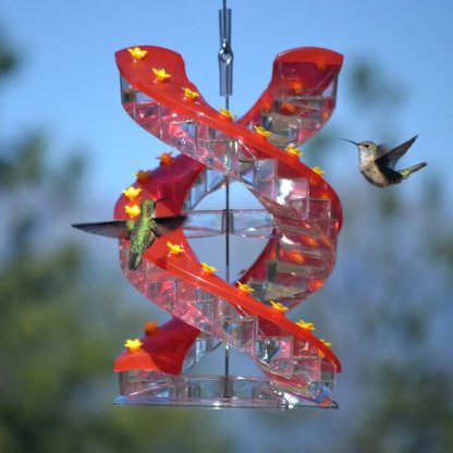 🔥Hot Sale - DNA Helix 32-Port Hummingbird Feeder