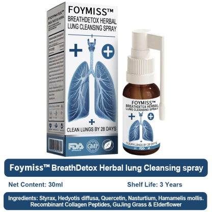 🌿BreathDetox Herbal Lung Cleansing Spray