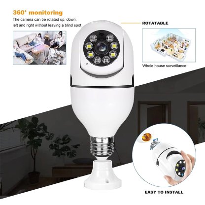 💥5G Wireless Wifi Light Bulb Security Camera 1080P HD-BUY 2 FREE SHIPPING