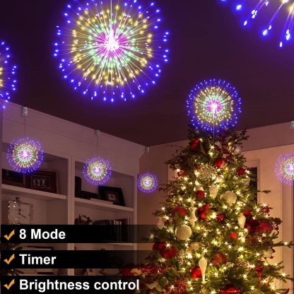 🎄🎁Christmas 70% OFF - Hanging Waterproof Fairy Lights