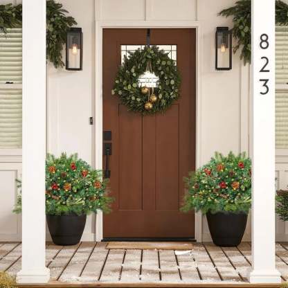 🎄Early Christmas Sale 49% OFF🔥Pre-lit Artificial Christmas Tree Feel Real Urn Filler