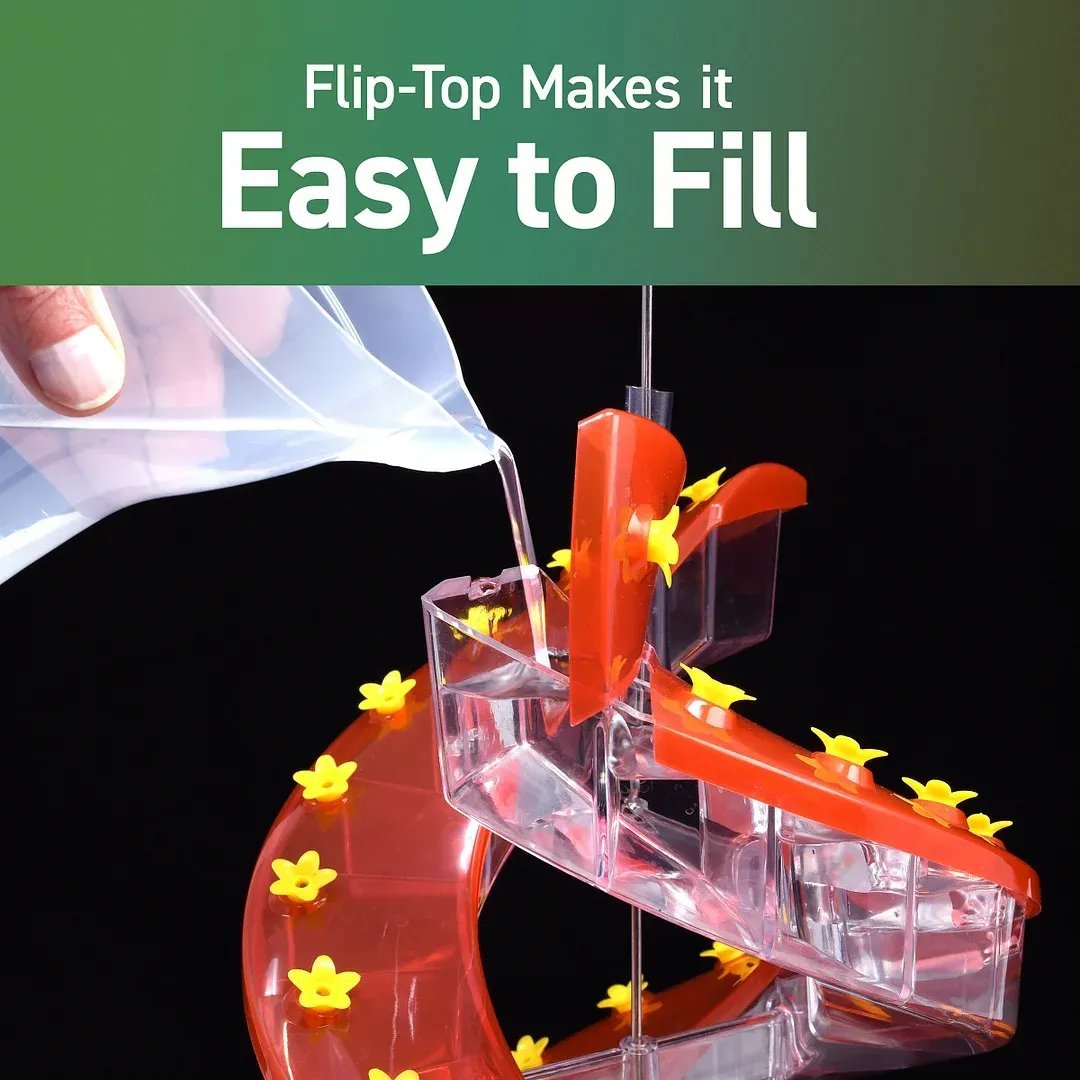 🔥Hot Sale - DNA Helix 32-Port Hummingbird Feeder