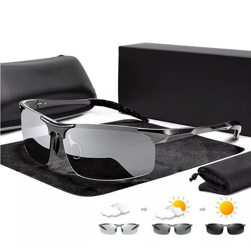 2023Men's Sunglasses with Anti-glare Polarized Lens