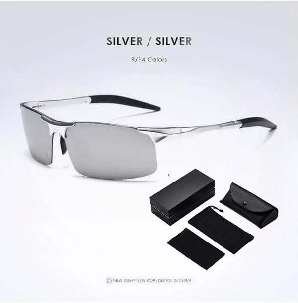 2023Men's Sunglasses with Anti-glare Polarized Lens