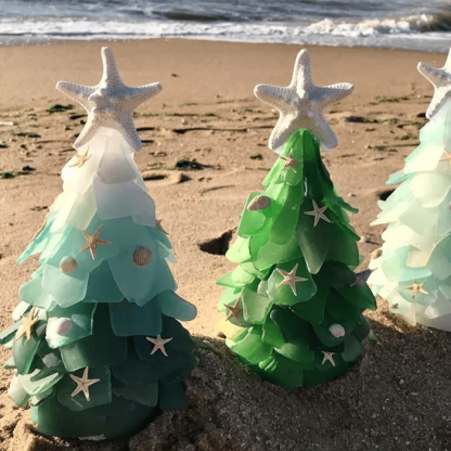 🔥Last Day 70% OFF - 🎄2024 Pinkgentle® Sea Glass Christmas Tree