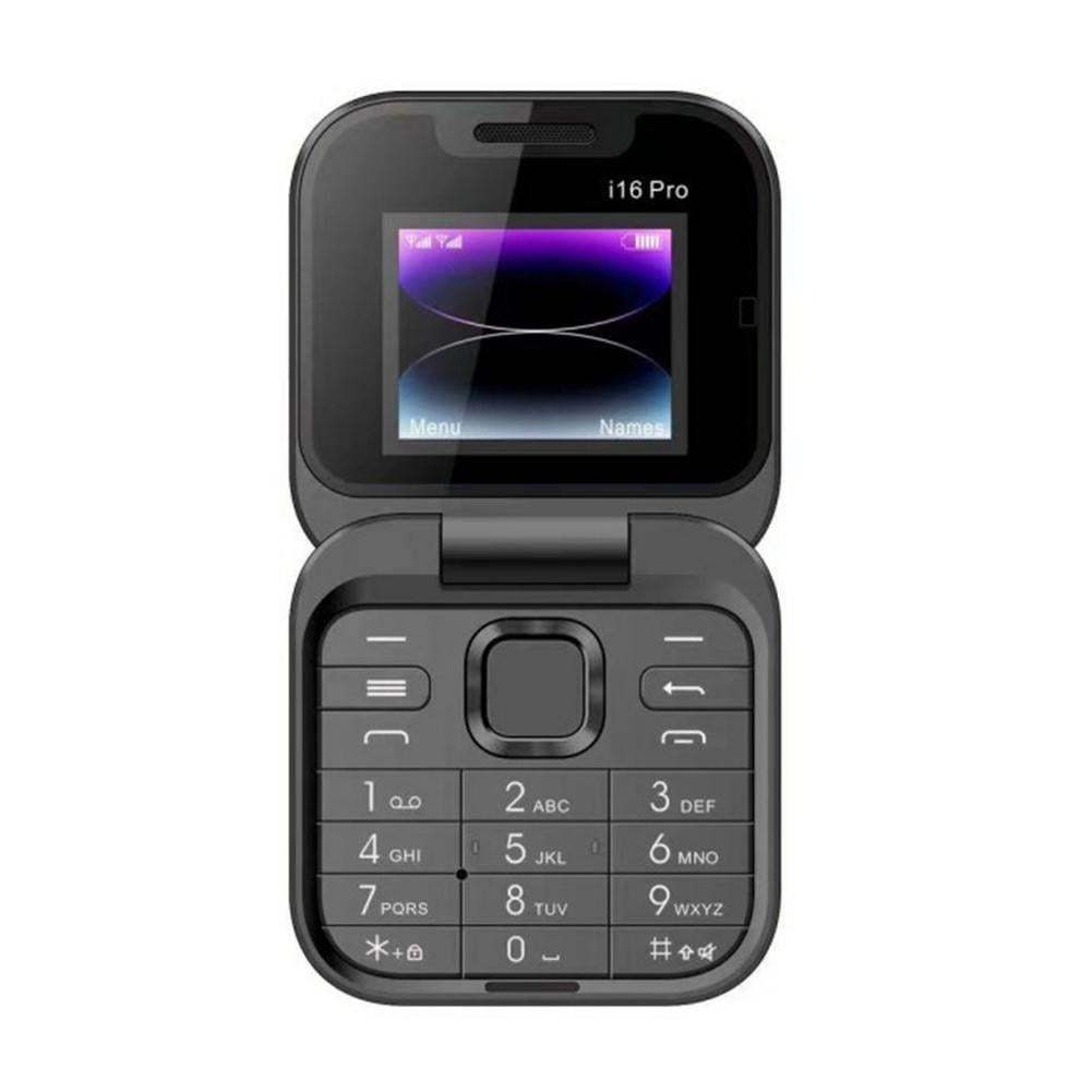 2024 New Mini Flip Mobile Phone 2 SIM Card Small Display Foldable Cell