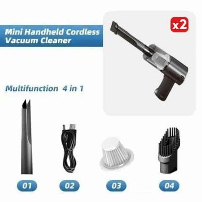 Powerful Wireless Car Vacuum Cleaner
